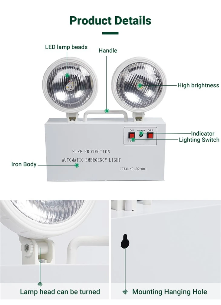 Emergency Light Fixture With Battery Backup price