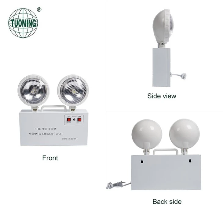 Emergency Light Fixture With Battery Backup factory